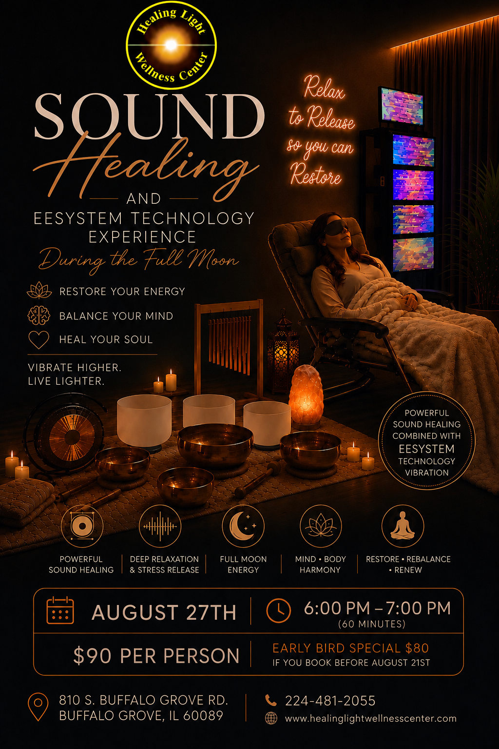 Sound healing august 27