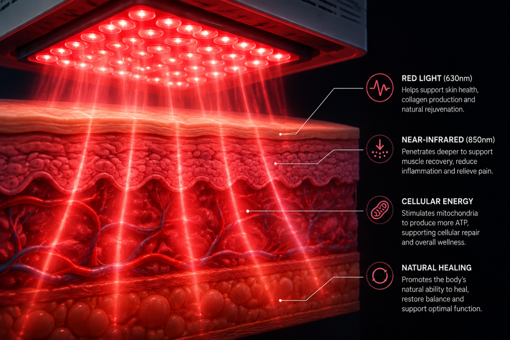 Red light therapy benefits
